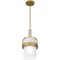 Quoizel Piccolo Pendant Mini Pendant 1 Light Aged Brass QPP6174AB - alternate 2